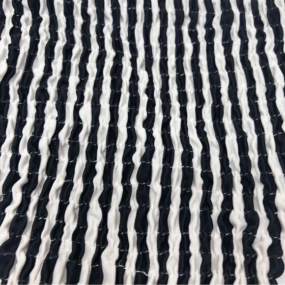 Tularosa Britt striped bikini bottoms black & white - large - Picture 6 of 10